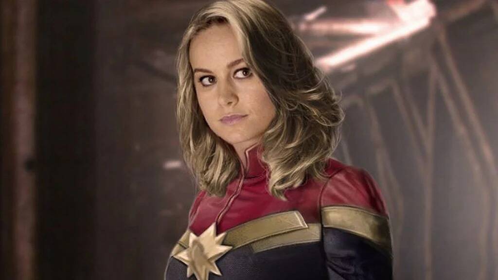 At the movies: Brie Larson stars as intergalactic warrior Vers/Carol Danvers in superhero blockbuster Captain Marvel, in cinemas now. Photo: Supplied. 