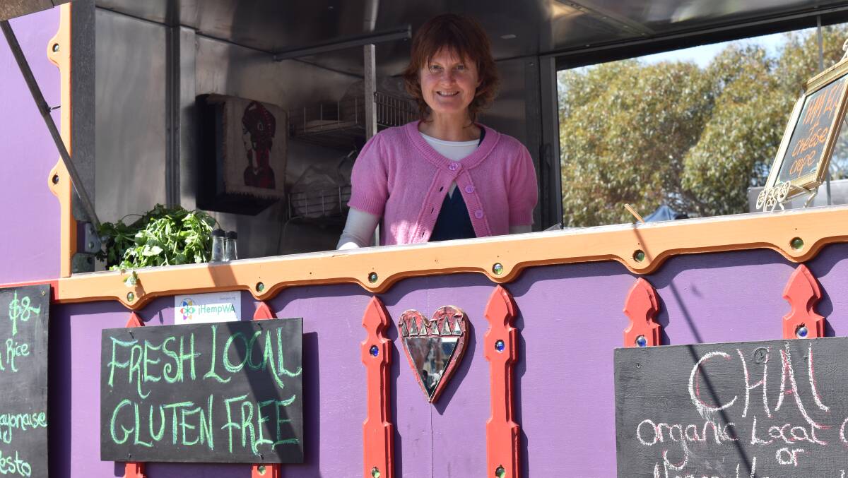 Nicole Boeres has the latest food van in town which will be at the Farmers Market on Saturdays as well as the night markets.