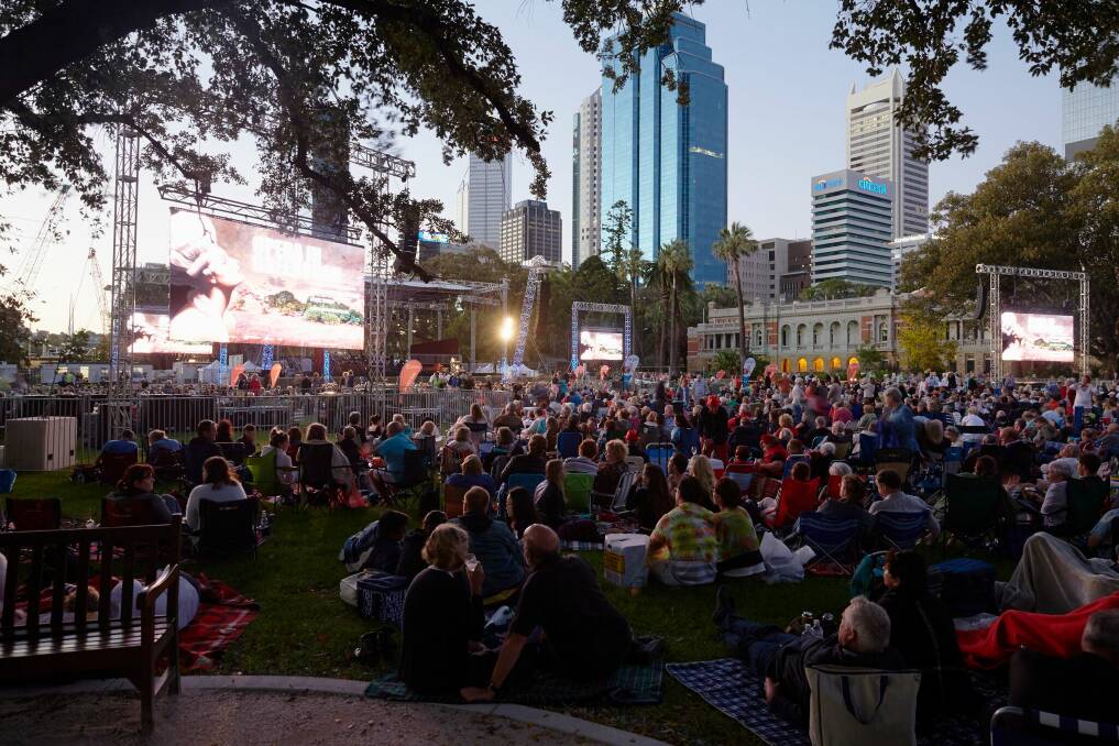 Opera in the Park last year in Perth. Image James Rogers, West Australian Opera. 