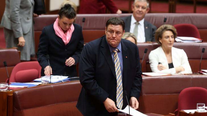 Senator Glenn Lazarus quit the Palmer United Party earlier this year. Photo: Andrew Meares