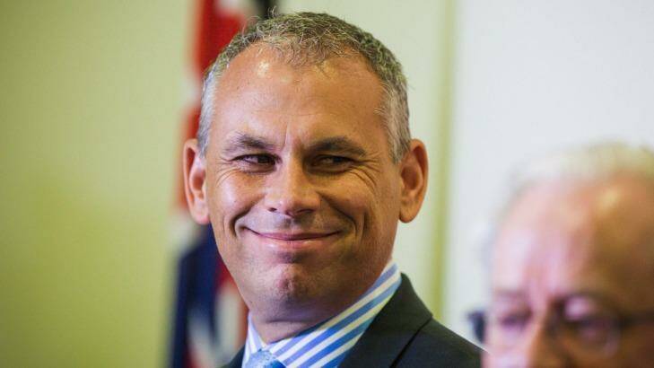 The Chief Minister of the NT, Adam Giles. Photo: Glenn Campbell