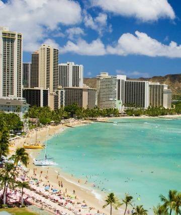 Sun-kiss holiday: Honolulu. Photo: Shutterstock