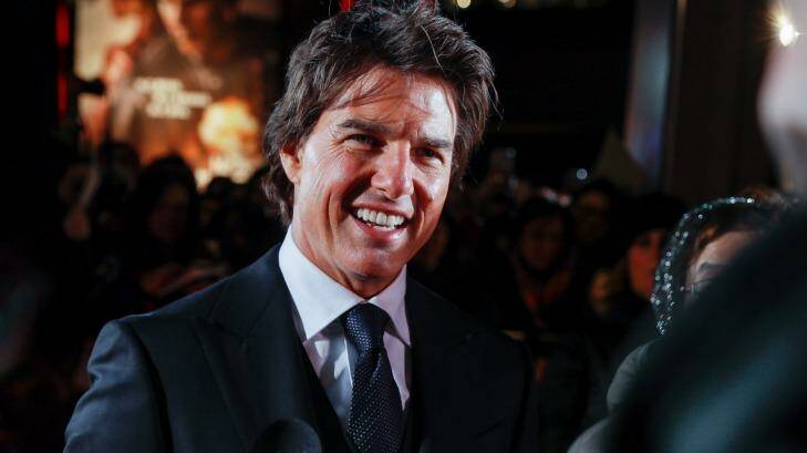 Tom Cruise says his new movie The Mummy 'is going to be very scary'. Photo: Ken Ishii/Getty Images for Paramount Pictures