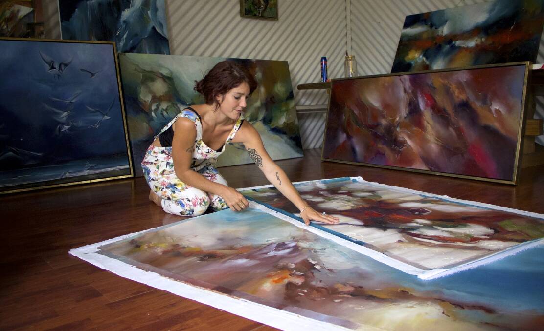 Colours of Morocco: Alice Linford Forte will open her exhibition in Margaret River on Saturday.