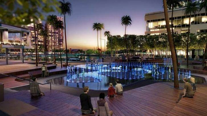 How the new $10m project is expected to look when Elizabeth Quay is unveiled in spring