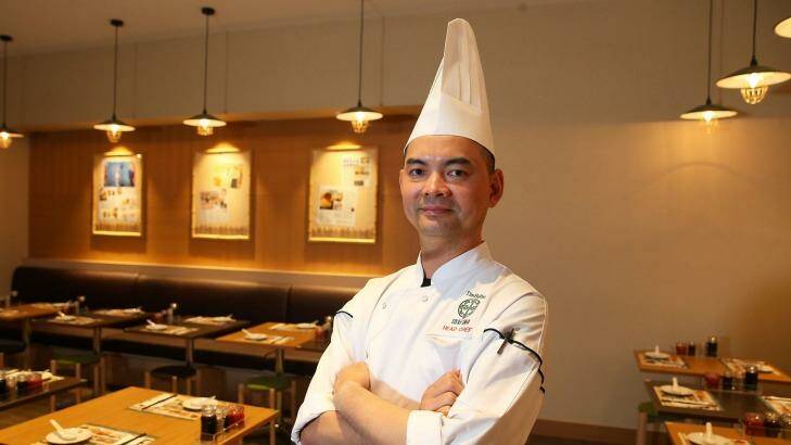 Quick move: Chef Eric Koh is moving back to Merivale. Photo: Brendon Thorne