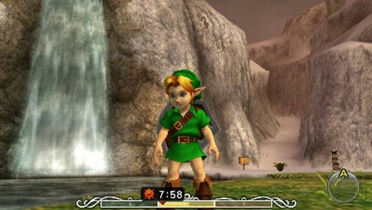 Though shrunk down for the small screen, Majora's Mask 3D's visuals are leagues ahead of the Nintendo 64 original.