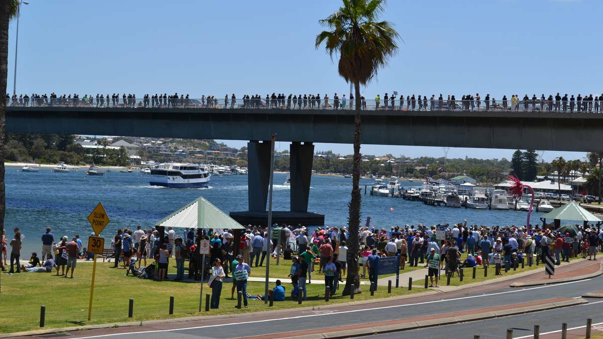 Sheep farmers, agriculture workers and their families from Wheatbelt South converged on Fremantle's Merv Cowan Park in support of live export, on Sunday.