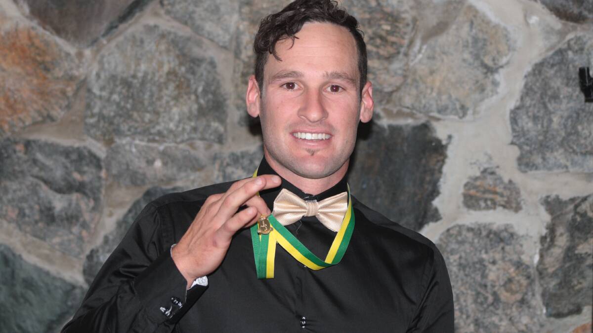 Bunbury's Jesse Gribble wins the Hayward Medal