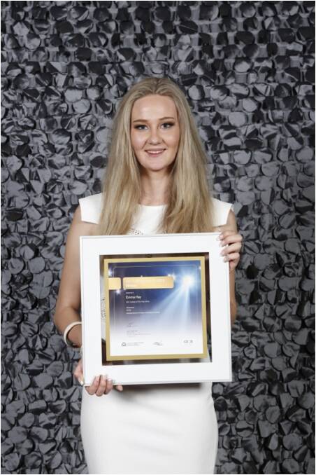 Boyanup teen Emma Hay has been named trainee of the year. Photo: 3P Photography.