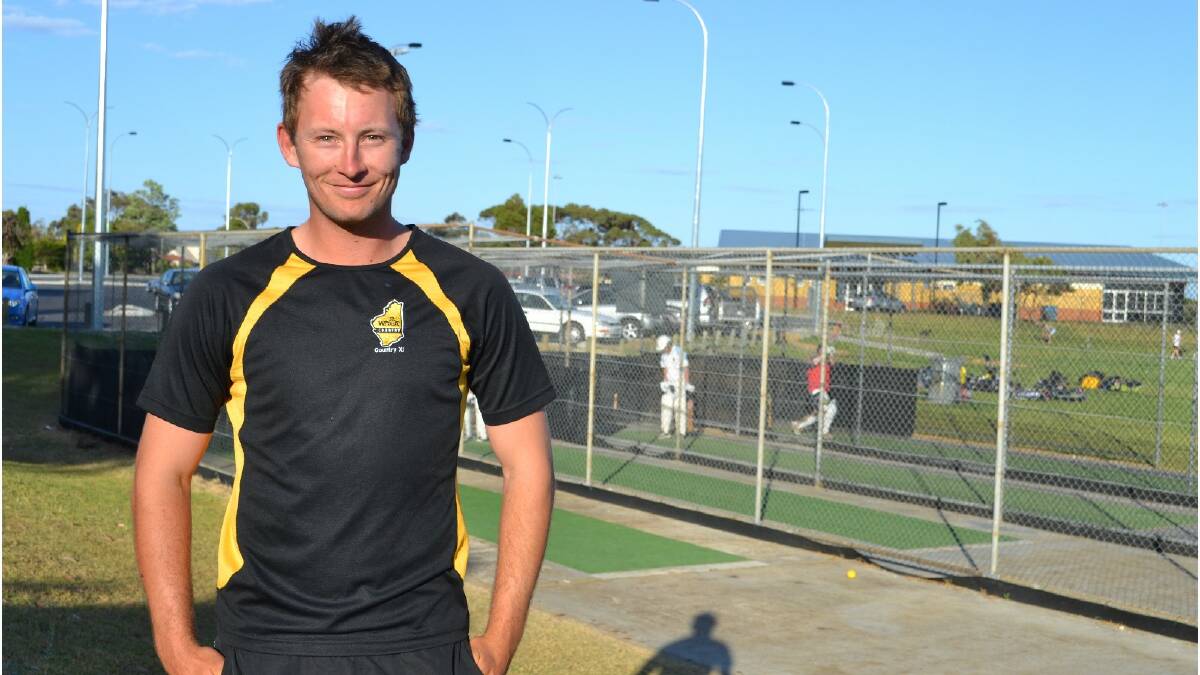 Josh Petersen has been selected to represent WA at the Country Cricket Championships. Photo: Andrew King/Mandurah Mail.