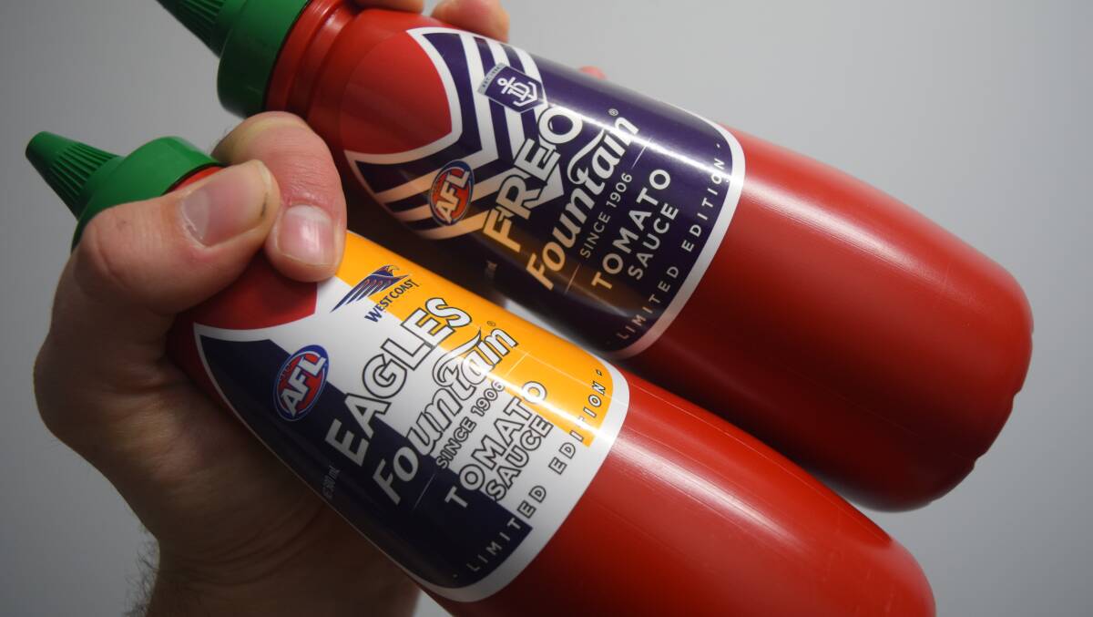 A taste test of the West Coast Eagles and Fremantle Dockers themed tomato sauces released by Masterfoods ahead of the Western Derby has yielded some interesting results.