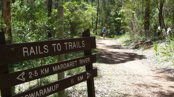 The joys of walking and cycling the Wadandi Track (Rails to Trails) will now extend to Witchcliffe.