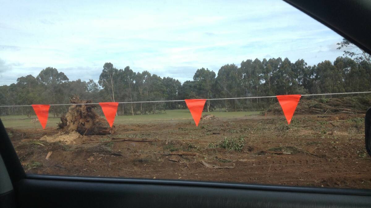 Works started to build the first section of the Margaret River Perimeter Road on Friday.