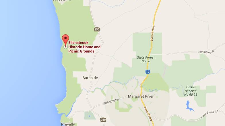 Map: The fire tower is located about 3km from Ellensbrook Home.