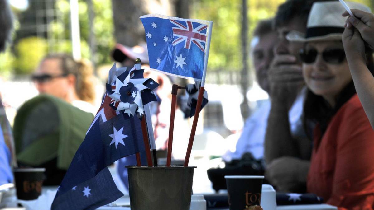 Australia Day was a peaceful occasion in Augusta-Margaret River. Photo: Anthony Pancia