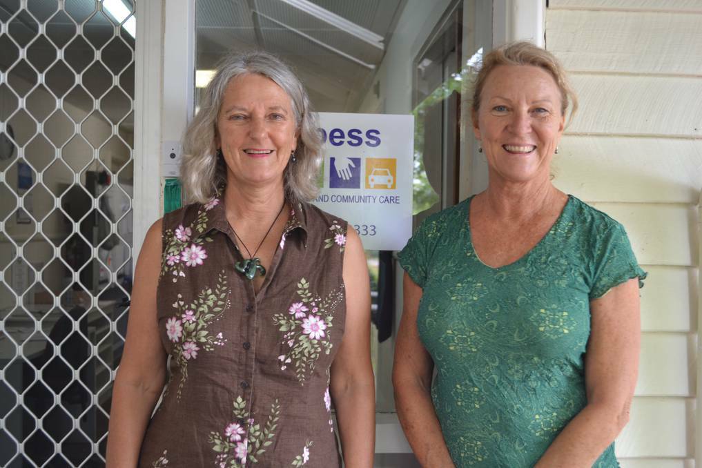 Helping the elderly: BESS Margaret River co-ordinators Margaret Francis and Myriam Tate are happy to receive more funds to help people stay connected with their community.