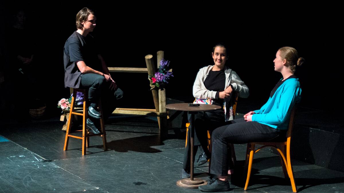 The year 10 - 12 students of Margaret River Senior High School delivered an emotional performance of the documentary drama 'The Laramie Project' amid controversy and attacks from the American Westboro Baptist Church. Photo by Sandy Powell. 