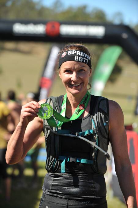 Ready to race: Janet Smith is ready to take on the Spartan Race in the Serpentine area this Saturday in Perth.