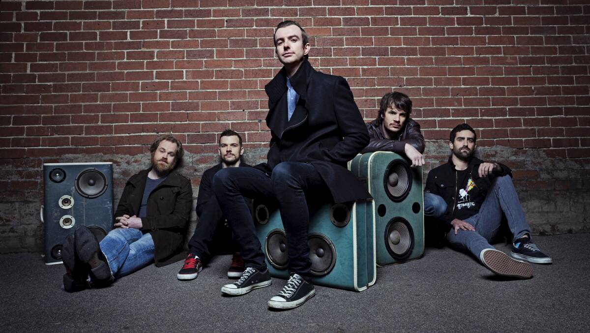 Karnivool guitarist Mark Hosking, left, will be online here from 5pm this Thursday to answer all of your questions.