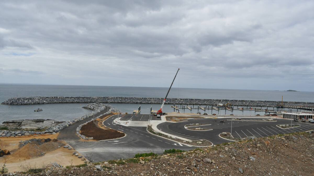 The Augusta Boat Harbour has been under construction since 2011 and is due to open on November 21.