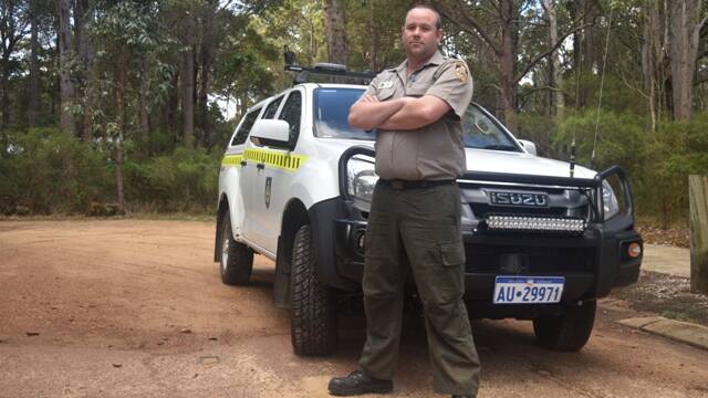 Ranger Mike Molyneux is reminding residents to lock their dog after an attack on five sheep in Augusta.
