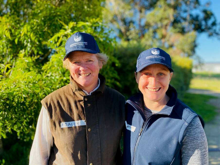 Sally Fox-Slater and Marika Coghill have seen first-hand the benefits of the Grazing Matcher program. 