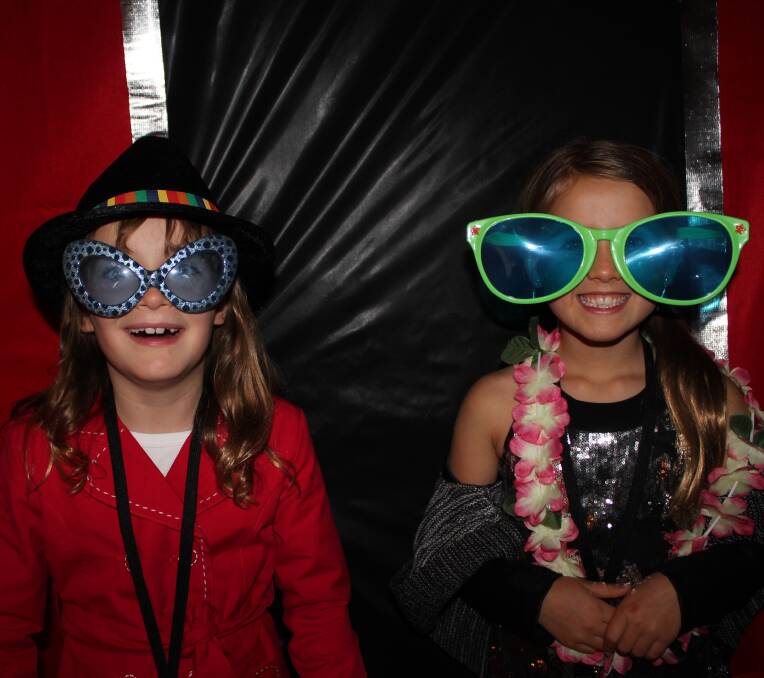 Dressing up: Photo booth fun keeps the kids entertained while chillout zones give plenty of chances to catch their breath. 