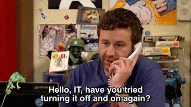 Tech fail: The 2016 Census debacle has the internet awash with memes poking fun at the failed system, including this gem from British comedy The IT Crowd.