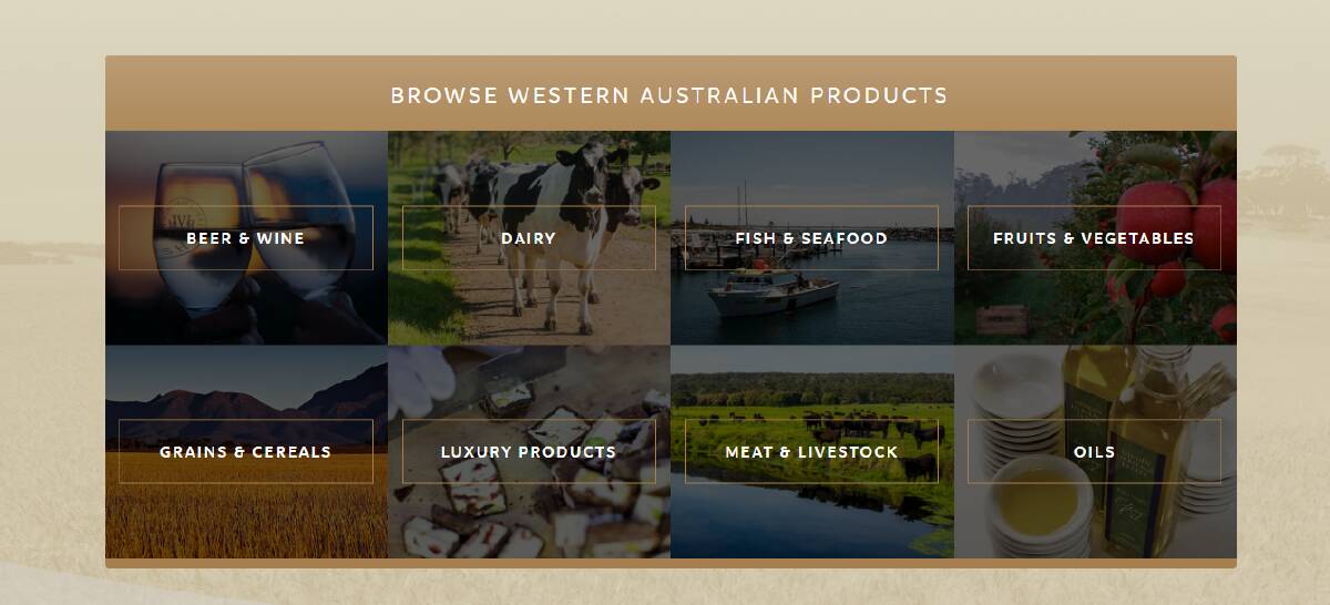 Clear direction: The new website will act as a directory and platform to showcase Western Australian producers to Asian markets. 