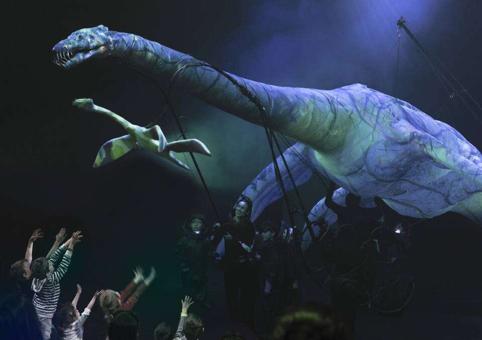 Erth's Prehistoric Aquarium is at Margaret River Cultural Centre on Monday August 28 and Tuesday August 29.