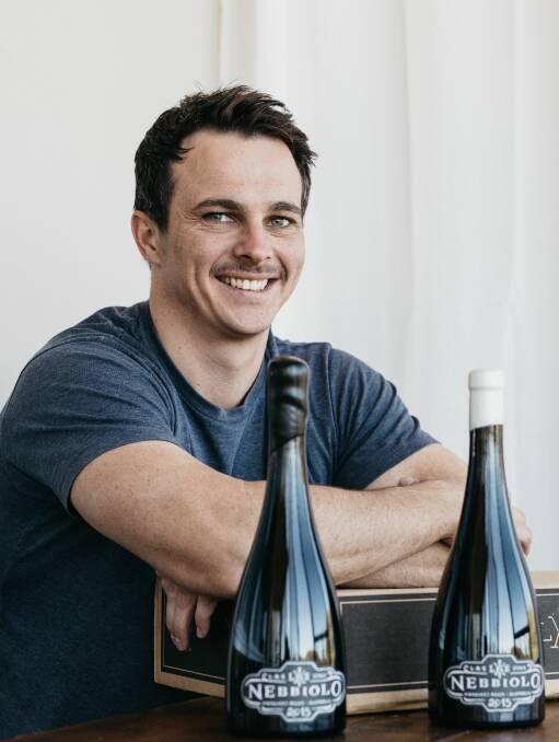 Whirlwind: Nic Peterkin said his winemaking journey had been "crazy" but satisfying. Photo: Supplied.