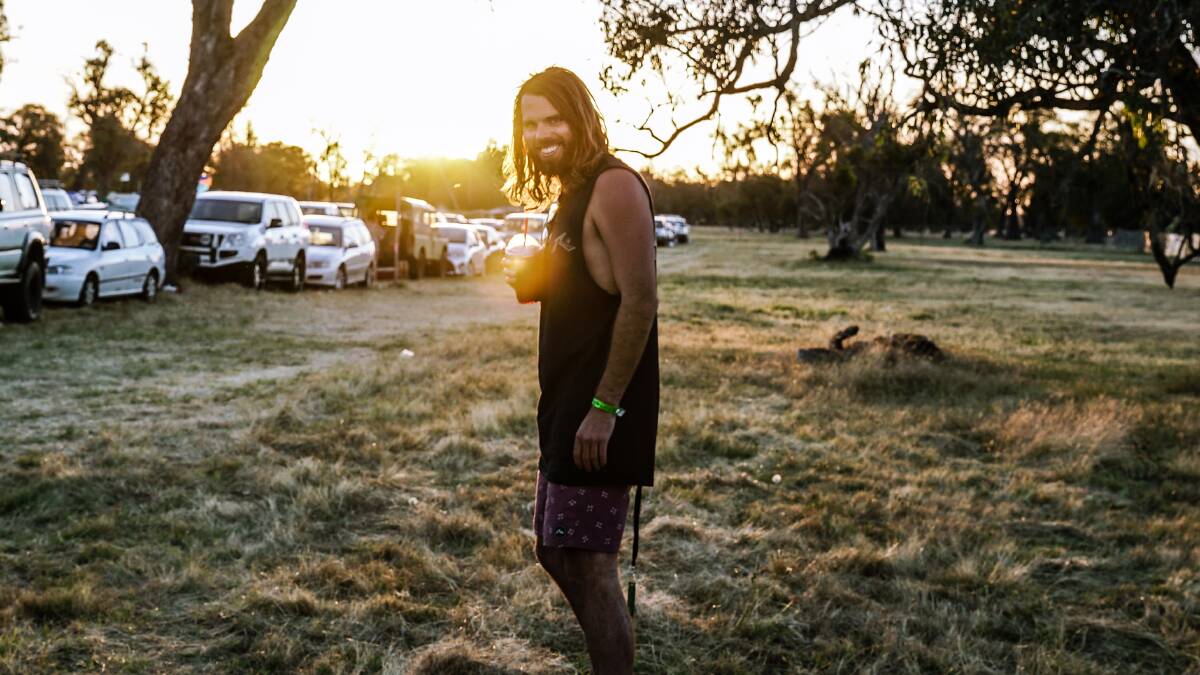Blake McDonald is back in Margaret River for a couple of months to focus on rest, relaxation and producing music in the studio. 