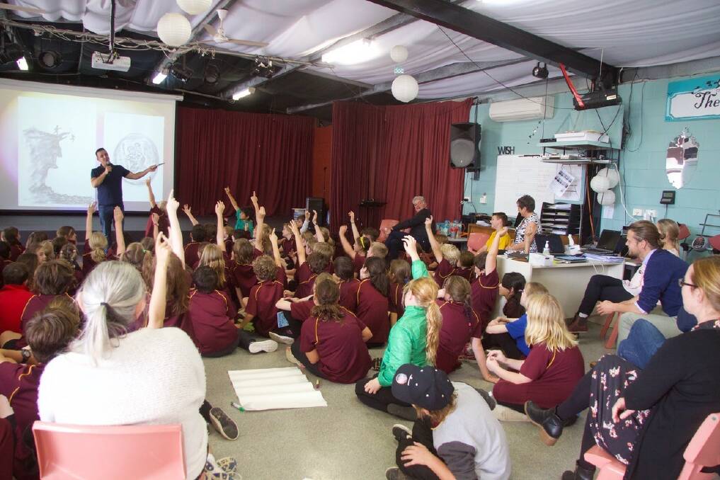 Authors will conduct special talks for school students in the region during the festival. Photo: Christa Walsh