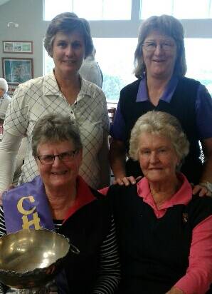 Well done Jill: The Augusta Gold Club celebrated 2017 Ladies Champion Jill Perkins during the week. Photo: Supplied.