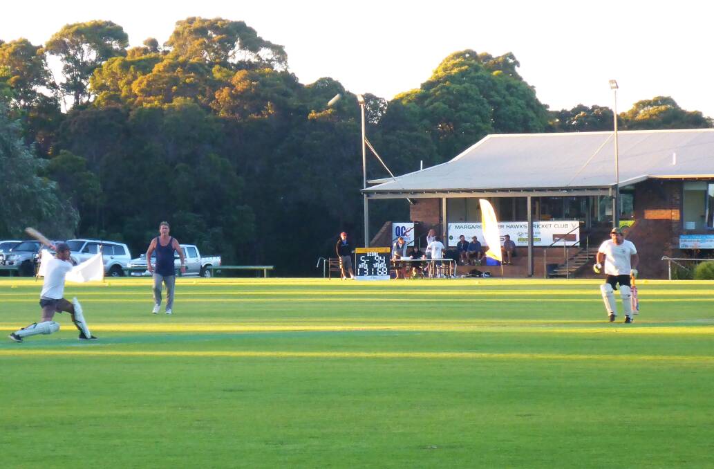 The action is heating up at Gloucester Park during the Hawks' midweek T20 competition.