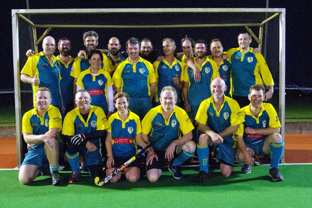 Title holders: The Margaret River Masters hockey team were victorious in their grand final appearance last week. Photo: Supplied.