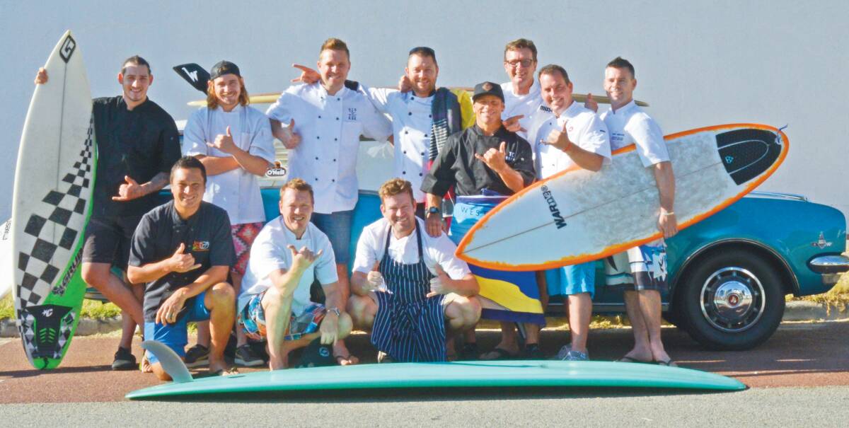 Wave of support: A team of surfing chefs from the South West will land at Bib & Tucker this month to raise money for SurfAid's work in remote Indonesian villages. Photo: Supplied.