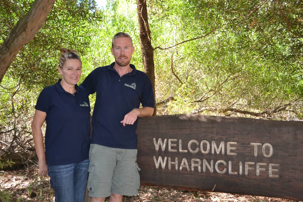 Back to nature: Wharncliffe Mill's new operators, Claire and Adrian Prendergast.