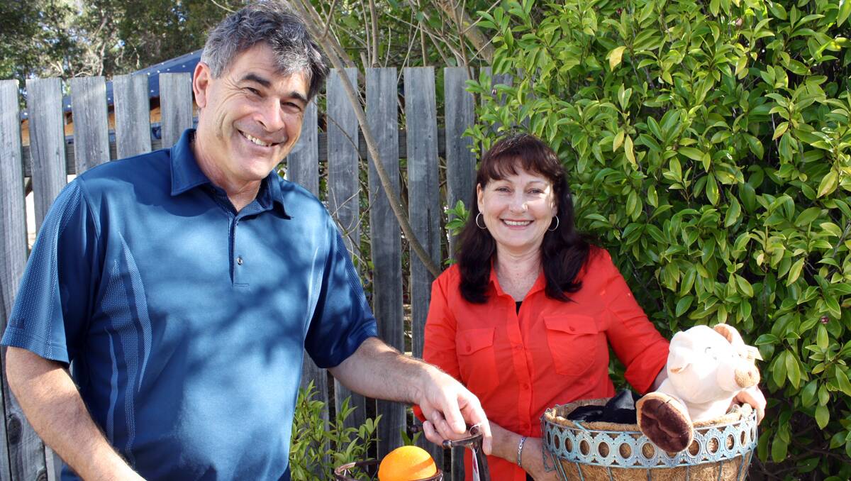 Jeremy and Cheryl Wixon of Witchy Gull will host the new Witchcliffe Markets with stalls offering lemons, toys and clothing already booked in ready to go.