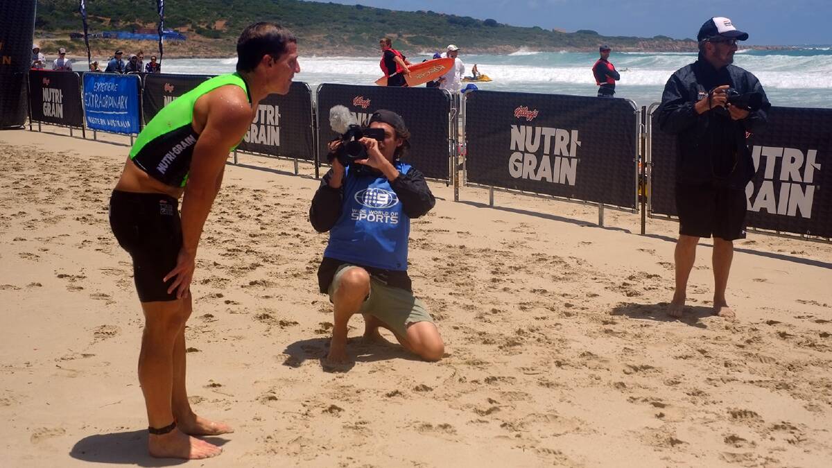 Round one of the men's and women's Nutri-Grain Iron Man Series was held on Yallingup's Smith's Beach on Saturday. Photo by Sandy Powell.
