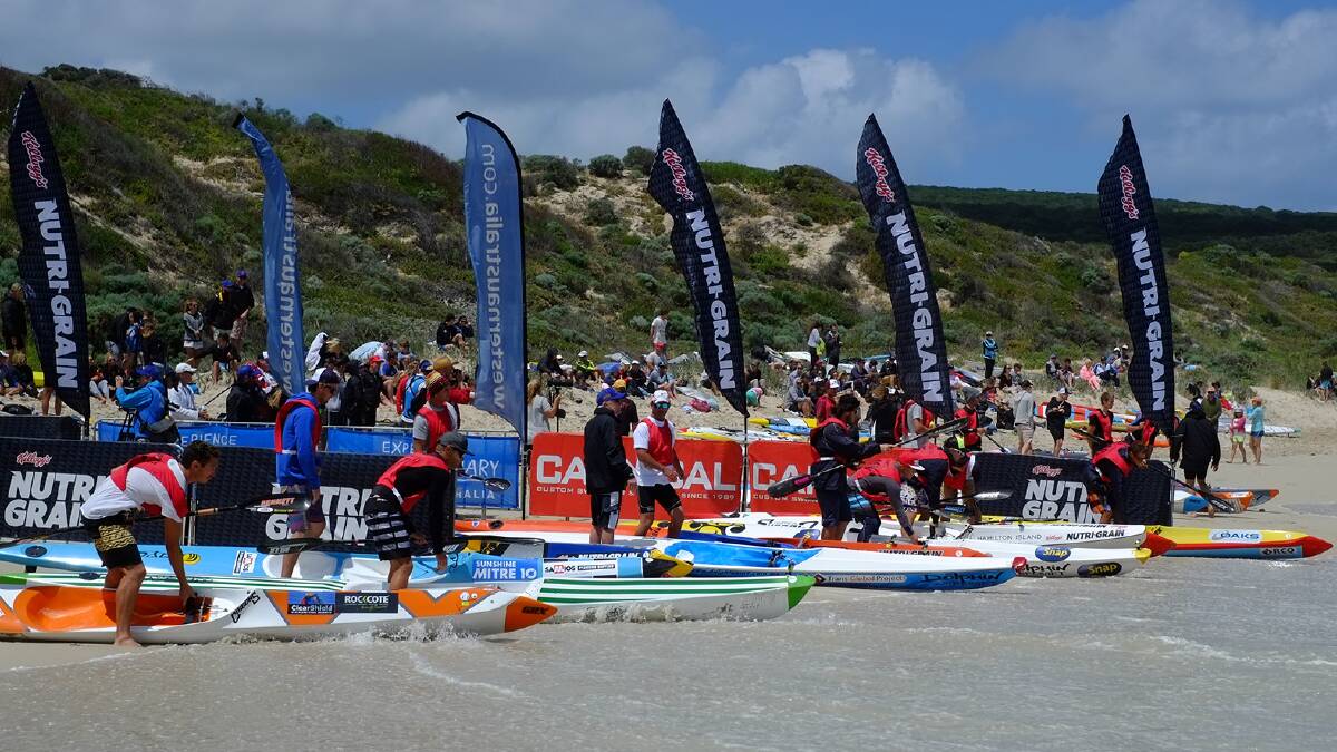 Round one of the men's and women's Nutri-Grain Iron Man Series was held on Yallingup's Smith's Beach on Saturday. Photo by Sandy Powell.