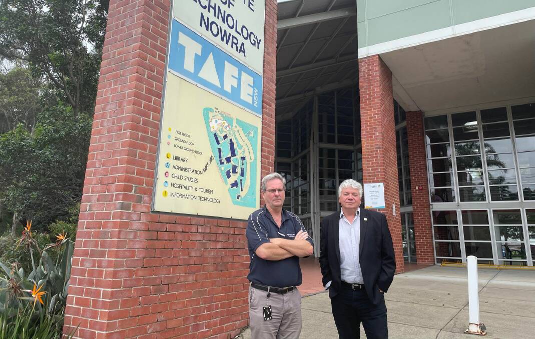 'MESS': NSW Teachers Federation TAFE organiser Rob Long said the ordeal has left TAFE, which is already inundated with new apprentices in areas desperate for skilled tradespeople, having to "mop up the mess". Image: Grace Crivellaro. 