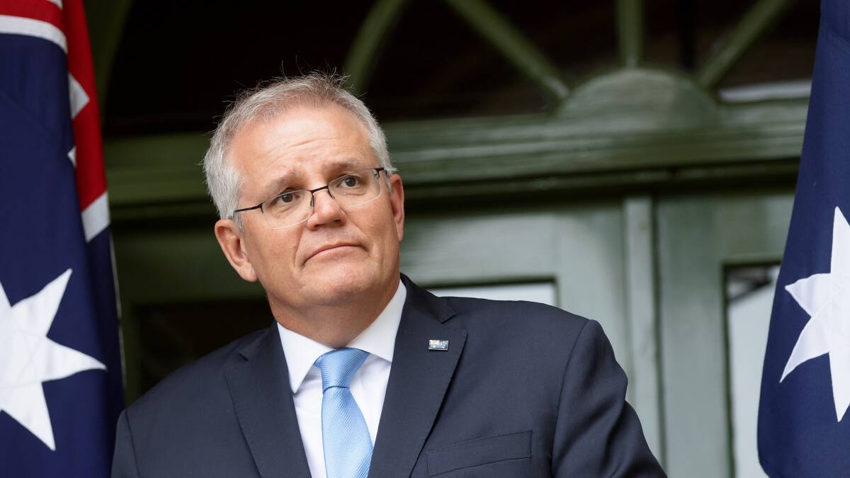 Scott Morrison says he won't 'undercut' retailers selling rapid tests. Picture: Sitthixay Ditthavong