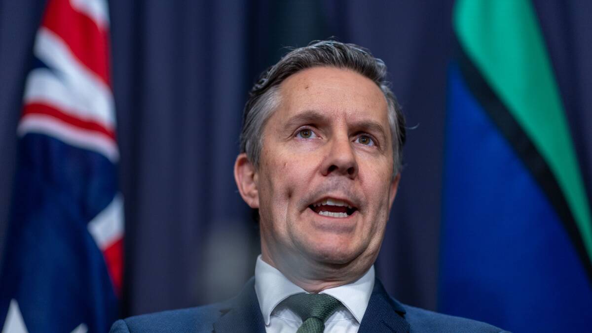 Health Minister Mark Butler introduced the latest vaping reforms in Parliament on Thursday, March 21. Picture by Gary Ramage