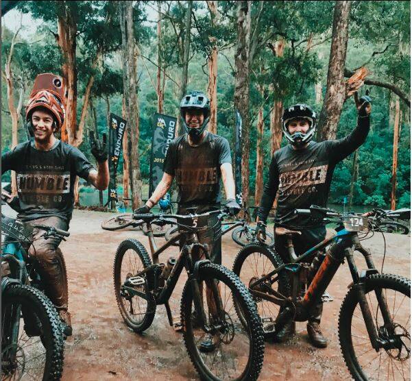 IN THE OUTDOORS: Humble Bicycle Co are involved with a local race team, establishing customer relationships on and off the trails. Picture: Humble Bicycle Co. Instagram