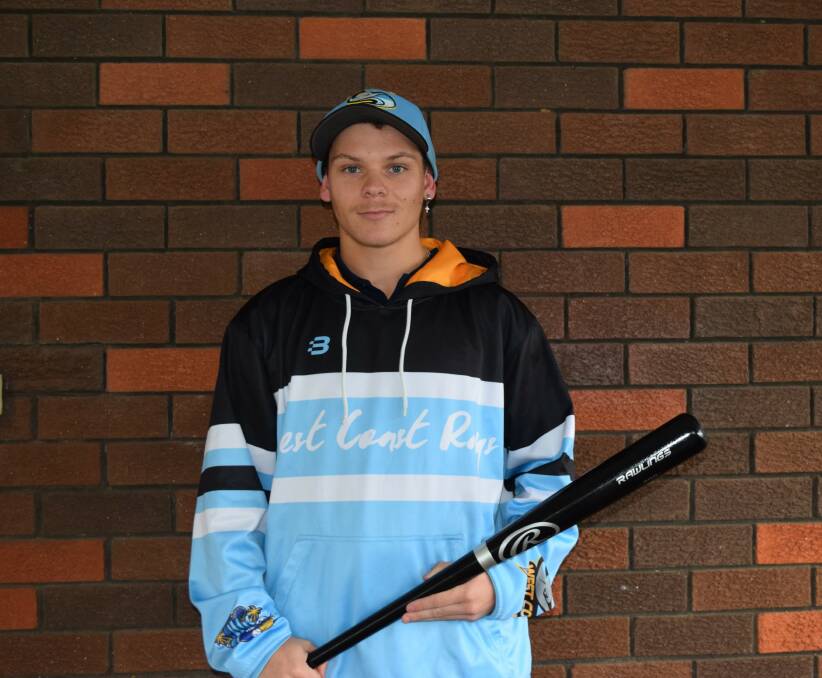BIG TIME: Lyndan Morgan is an active community member who is taking his dream of playing baseball professionally to the main stage in the USA. Picture: Perri Polson