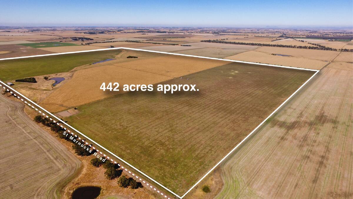 More than $4 million was paid for these 179 hectares near Ararat, easily breaking the record for the highest price ever paid for farm land in the region.