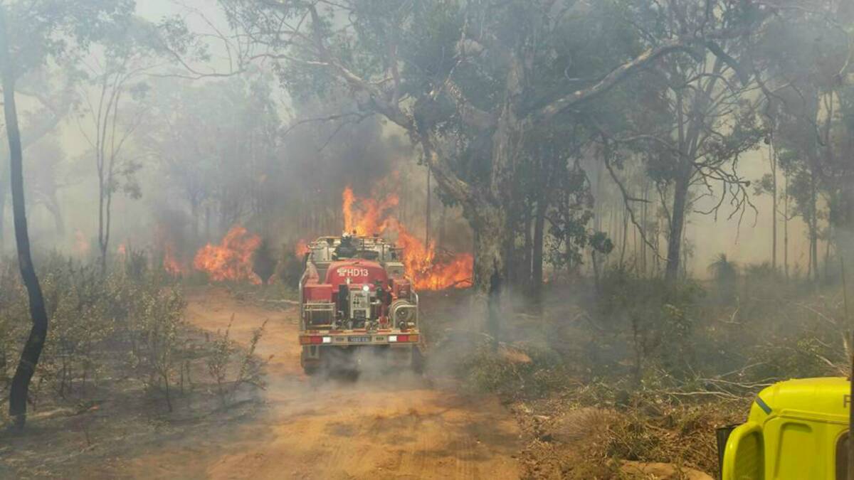 The Department of Fire and Emergency Services have released a bushfire warning with a fire out of control within the Shire of Augusta Margaret River.