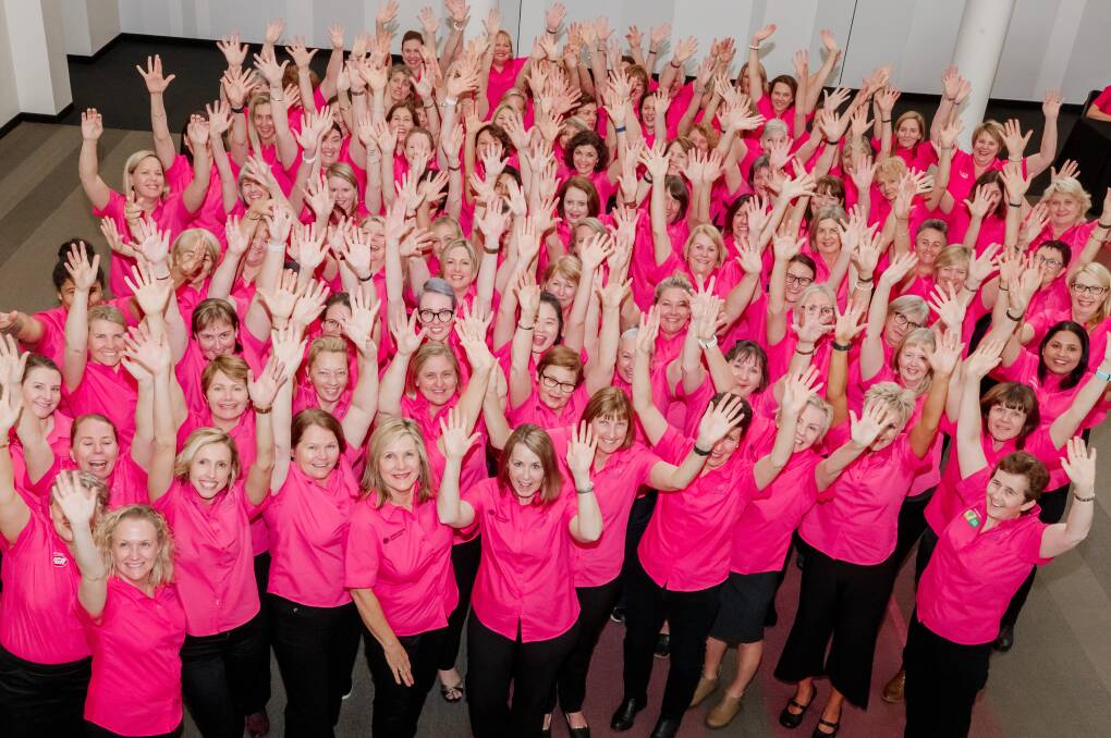 REACH OUT: McGrath Foundation breast care nurses and supporters are looking for local champions in every community to help lead the Pink Up Your town fundraiser this year. More than 100 additional nurses are needed to meet demand.